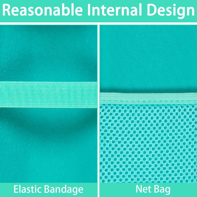 Alt view image 4 of 7 - Hard Case for BolaButty X-GO C27C Bluetooth Speaker Speaker,Teal Travel Protective Storage Bag with Mesh Pocket & Handle, Shockproof EVA Shell and Soft Lining