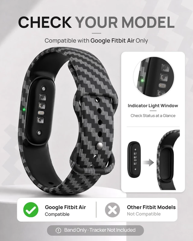 Alt view image 2 of 7 - Printed Silicone Band Compatible with Google Fitbit Air Band for Women Soft Adjustable Replacement Wristband, Cute Floral Leopard Paw Butterfly Pattern Waterproof Strap for Fit bit Air, Daily Wear