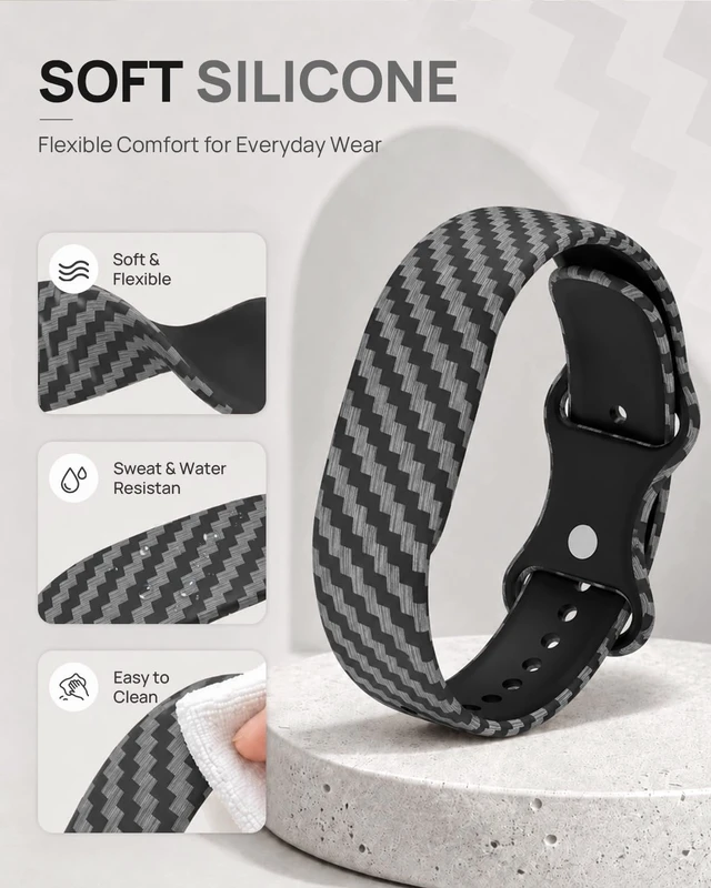 Alt view image 4 of 7 - Printed Silicone Band Compatible with Google Fitbit Air Band for Women Soft Adjustable Replacement Wristband, Cute Floral Leopard Paw Butterfly Pattern Waterproof Strap for Fit bit Air, Daily Wear