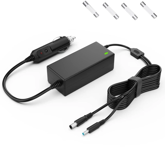 Main image of for Dell Laptop CAR Charger 90W, Compatible with Dell Inspiron 11 13 14 15 15R 17 17R 3000 5000 7000 Series Latitude XPS Precision Studio Vostro Laptop Cord Power Supply
