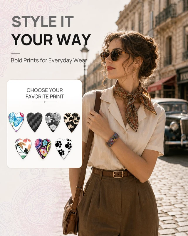 Alt view image 3 of 7 - Printed Silicone Band Compatible with Google Fitbit Air Band for Women Soft Adjustable Replacement Wristband, Cute Floral Leopard Paw Butterfly Pattern Waterproof Strap for Fit bit Air, Daily Wear