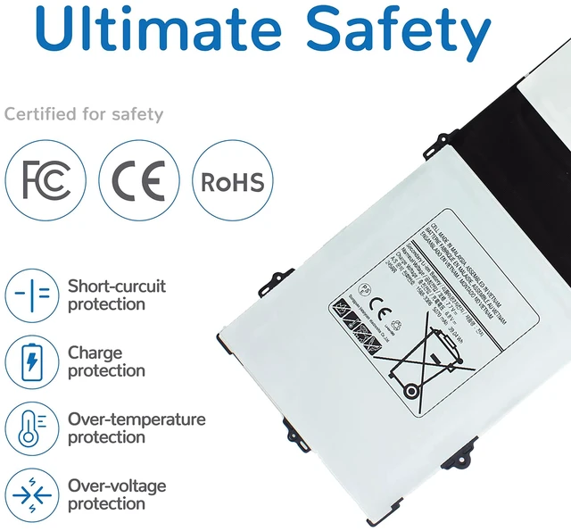 Alt view image 5 of 7 - EB-BW720ABE Battery EB-BW720ABA for Samsung Chromebook XE525QBB XE520QAA for XE310XBA XE350XBA XE520QAB XB521QAB K01US K02US K03US K04US KA1US KB1US KC2US Plus V2 BA43-00390A AA-PBMN2H0