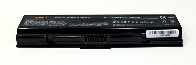Alt view image 7 of 7 - PA3534U-1BRS Laptop Battery 58Wh Replacement for Toshiba Satellite A200 A205 A210 A300 A305 L305 L300D, Compatible with PA3533U PA3535U