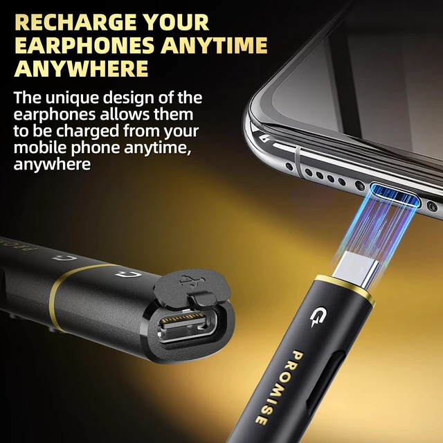 Alt view image 2 of 7 - A12 Neckband Bluetooth Earbuds with Built-in Type-C Charging Adapter,60H Playtime Fast Charging Wireless Headphones,3 EQ Audio Modes, Clear Call Mic(Not ANC)Magnetic Around-The-Neck Fit(Gold)
