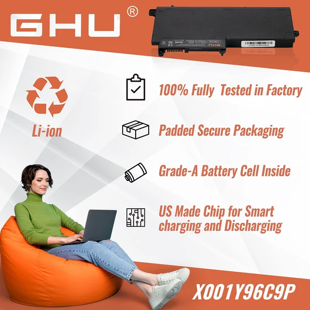 Alt view image 6 of 6 - New 11.4V 48Wh Replacement Battery CI03 CI03XL HSTNN-UB6Q 801554-001 Compatible with HP ProBook 640 G2 645 G2 650 G2 655 G2 Series