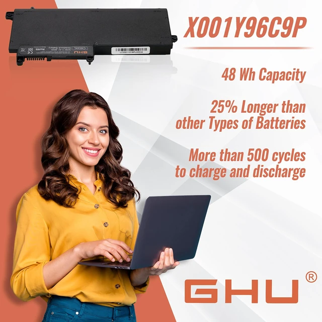 Alt view image 5 of 6 - New 11.4V 48Wh Replacement Battery CI03 CI03XL HSTNN-UB6Q 801554-001 Compatible with HP ProBook 640 G2 645 G2 650 G2 655 G2 Series