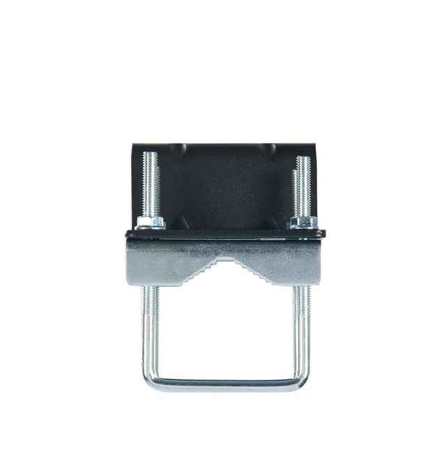 Alt view image 4 of 6 - Pole Mount Bracket with Clamp U-Bolts, Without Pole Antenna Mount Hardware Accessories for Outdoor Antenna Installation on Walls, Eaves, or Pole