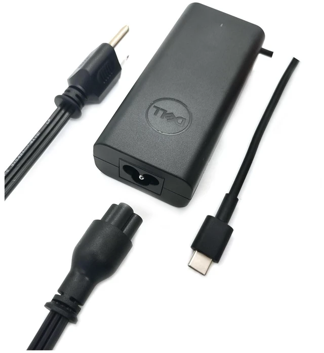 Main image of Laptop Charger 65W USB-C,3.25A 20V AC Adapter with Power Cord Cable,0WMDHR 0VT148 0CJG9W 0T3JDJ 0723JG 0GJJYR 0FTTTJ 02WDR5 0T8W34, Black, HKA65NM200