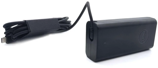 Alt view image 5 of 7 - Laptop Charger 65W USB-C,3.25A 20V AC Adapter with Power Cord Cable,0WMDHR 0VT148 0CJG9W 0T3JDJ 0723JG 0GJJYR 0FTTTJ 02WDR5 0T8W34, Black, HKA65NM200
