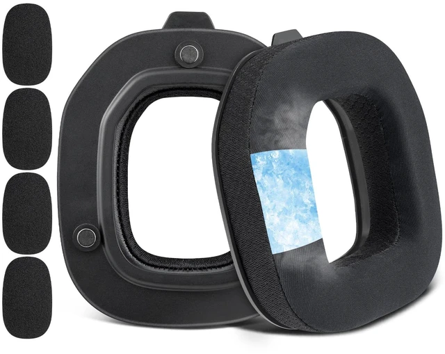 Main image of Cooling Earpads for Astro A50X/A50 Gen4/A50 Gen5 - Black Not Fit A50 Gen 1/2/3 Headphones