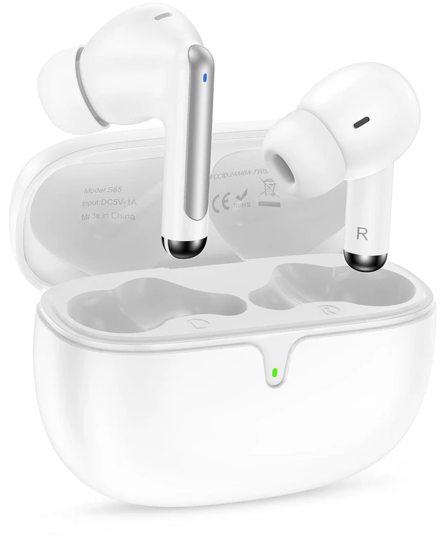 Main image of for iPhone 17 Pro Max Wireless Earbuds, Bluetooth Headphones for iPhone 17e 16e/17/16/15/14/13/12/11/Pro/Max Wireless Ear Buds Earphone, 60Hrs Playtime Stereo, Hi-Fi, Noise Cancelling, IP7 Waterproof