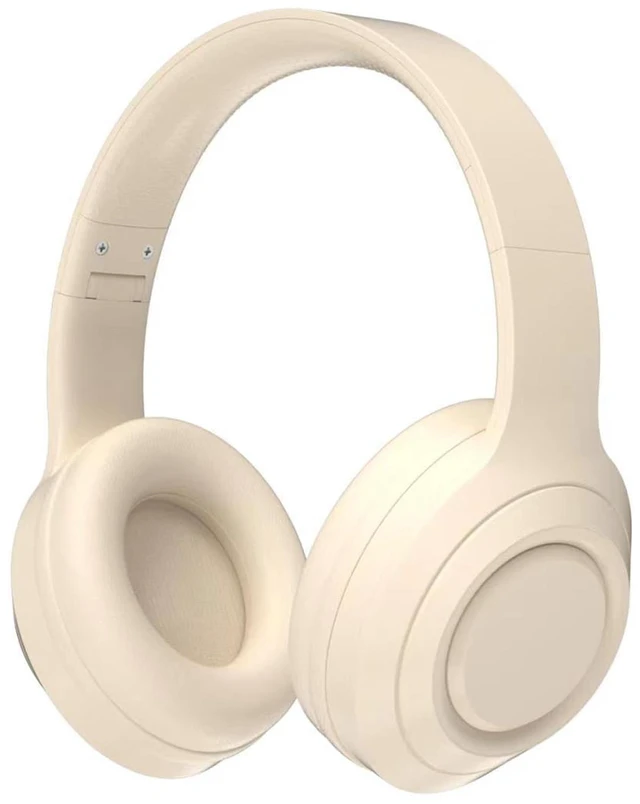Main image of White Wireless Headphones Bluetooth, Foldable Over Ear Headphones, Hi Fi Stereo Headphones Built in Mic for phone/TV/PC/MP4/Home/Office
