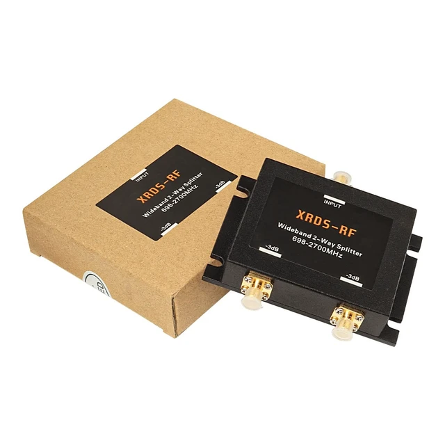 Alt view image 4 of 4 - Wide-Band 2 Way Splitter-3dB SMA Female-50 Ohm Cellular Signal Splitter for 4G/LTE System by -RF