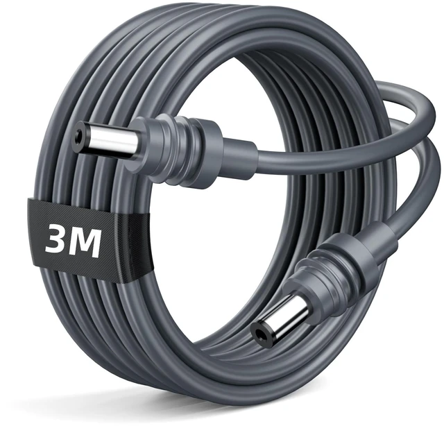 Main image of Starlink Mini DC to DC Power Cable 16AWG Replacement Waterproof Outdoor Charging Cord Cable for Starlink Mini Satellite Dish (3M/10FT)
