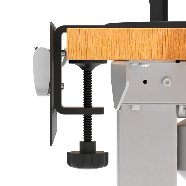 Alt view image 3 of 7 - Docking Station Side-Mount Bracket Holder-Compatible with Dell/Thunderbolt Dock/Thinkpad USB C Docking Station