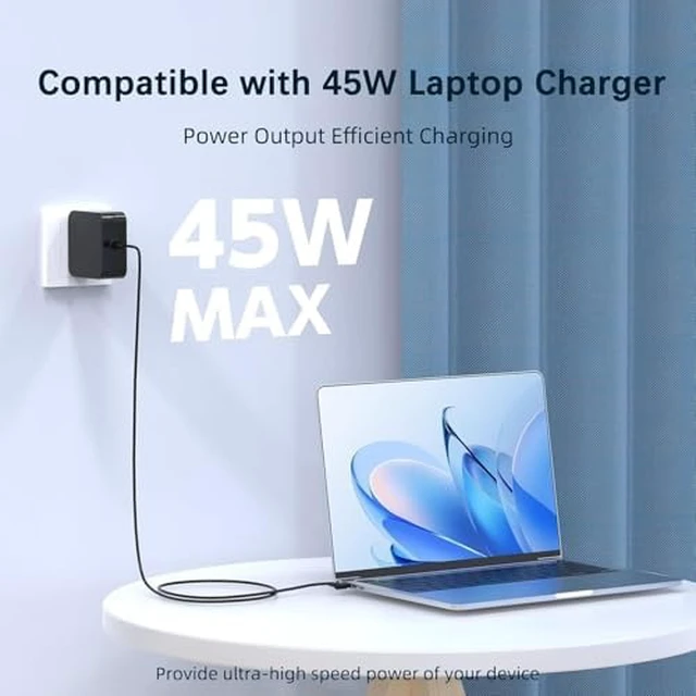 Alt view image 2 of 6 - 45W 33W Charger Laptop Compatible with Asus VivoBook ZenBook UX330 4.0*1.35mm Round Tip for Asus VivoBook 15 E510 E510M E510MA E410 E410M L210 X512 X512JA F510 F512 F512J, ZenBook UX330 UX305