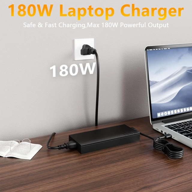 Alt view image 6 of 6 - 20V 9A 180W Charger Compatible with ASUS ROG Zephyrus G14 V16 2024-2025 GA403 GA403U GA403UU GA403UI GA403UV GA403UU V16 V3607 GA403UV-G14.R94060 GA403UI-G14.R94070 ADP-180TB K Power Adapter