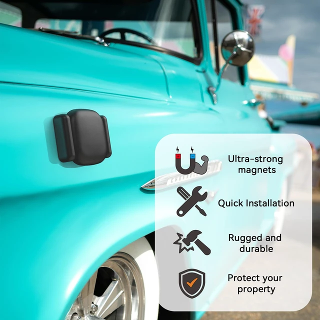 Alt view image 5 of 7 - Magnetic Holder for Tile Life360 Mate (2024) Bluetooth Tracker, Waterproof Scratch-Resistant Silicone Case, Dual Mounting with Magnetic and 3M Adhesive, Black, 2 Pack