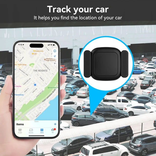 Alt view image 6 of 7 - Magnetic Holder for Tile Life360 Mate (2024) Bluetooth Tracker, Waterproof Scratch-Resistant Silicone Case, Dual Mounting with Magnetic and 3M Adhesive, Black, 2 Pack