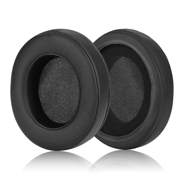 Alt view image 6 of 7 - Replacement Ear Pads Cushion Cover with Protein Leather & Memory Foam for Razer Nari, Ultimate, Essential, Kraken Kitty, Kraken Tournament Edition Headset ONLY Oval (Black)