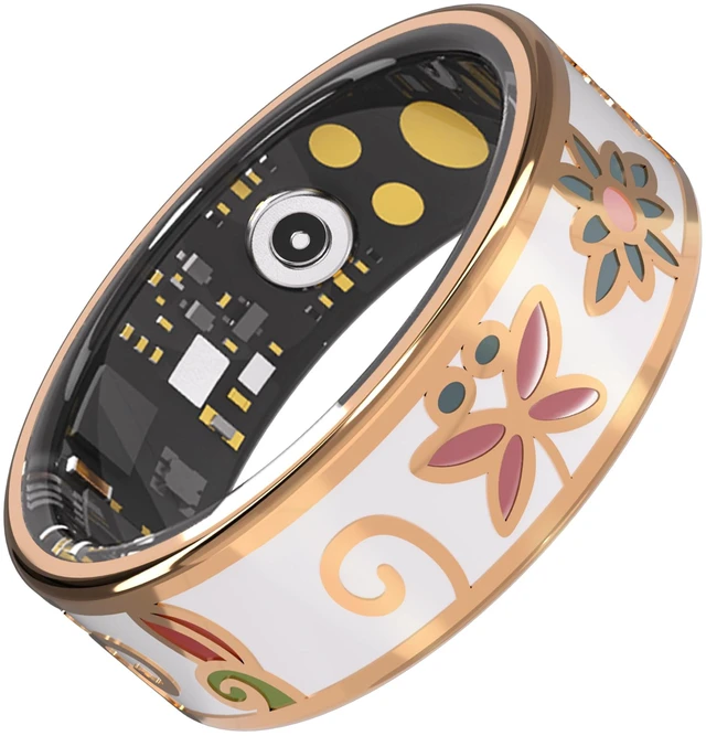 Main image of Smart Ring Fitness Tracker, Heart Rate, SpO2, Sleep, No Sub13 IP68 Waterproof, 7-Day Battery, Remote Camera, Stress Monitor, Activity Tracker, iOS & Android, Gift for Women & Men