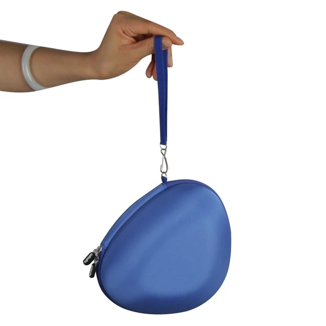 Alt view image 6 of 6 - Hard Travel Case for iClever HS19 / iClever BTH12 Kids Headphones (Blue)