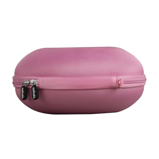 Alt view image 5 of 6 - Hard Travel Case for iClever HS19 / iClever BTH12 Kids Headphones (Pink)