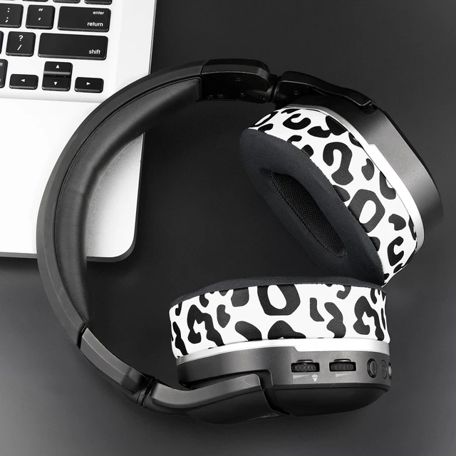 Alt view image 4 of 7 - Cooling-Gel Earpads Cushions Replacement for Turtle Beach Stealth 700 Gen 2, 700 Gen2 MAX Wireless Gaming Headset, Ear Pads with Ice Silk Fabric, Noise Isolation Foam - Snow Leopard