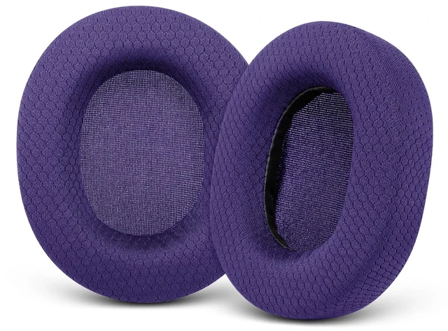 Main image of Ear Pads for SteelSeries Arctis 1/3/5/7/7P/7X/9/Pro/Prime - Deep Purple Also for Arctis 7/7+/7P/7X, Arctis 9/9X Headset, Earpads Cushions Replacement with Mesh Fabric, High-Density Foam