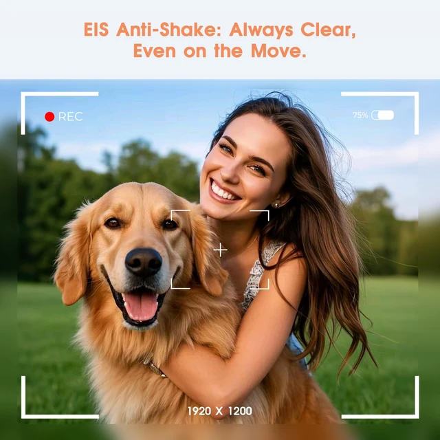 Alt view image 3 of 7 - 4K Camera Glasses with 3600mAh Charging Case, UV400 Smart Sunglasses Photochromic Lense, Object Recognition, EIS Stabilization, Bluetooth Glasses for Men Women Cycling Working Vlogging