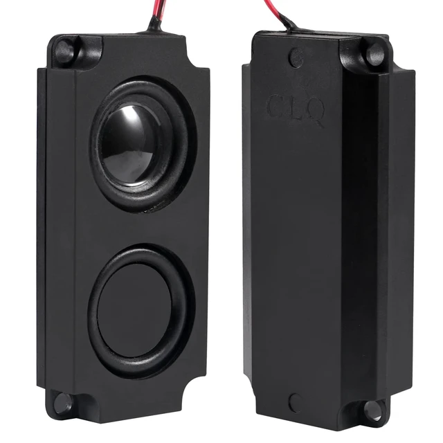 Alt view image 2 of 6 - 4pcs Speaker 5 Watt 8 Ohm Double Cavity Mini Speaker Full-Range Cavity Advertising Machine Small Speaker 3.3V 5V with JST-PH2.5mm-2 pin Interface for Arduino Small DIY Electronic Projects
