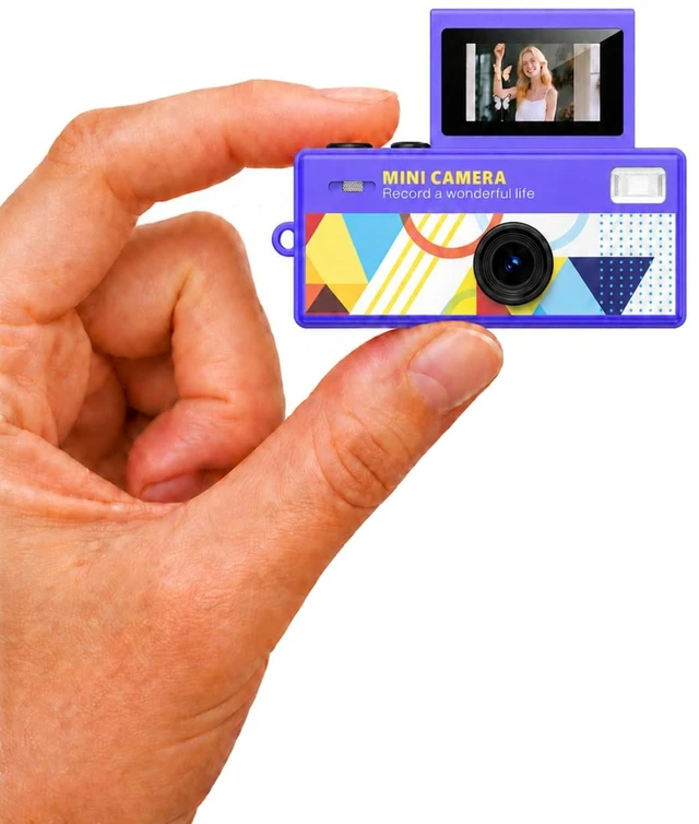 Main image of Mini Digital Camera, 90s Dreamcore Retro Cam for Grainy Photo Video Filming, 1.6MP Pocket Cam, Lo-Fi Photo/Video Recording, 4G Card & Reader, Fun for Beginner, Teens, Adults