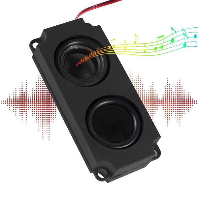 Alt view image 5 of 6 - 4pcs Speaker 5 Watt 8 Ohm Double Cavity Mini Speaker Full-Range Cavity Advertising Machine Small Speaker 3.3V 5V with JST-PH2.5mm-2 pin Interface for Arduino Small DIY Electronic Projects