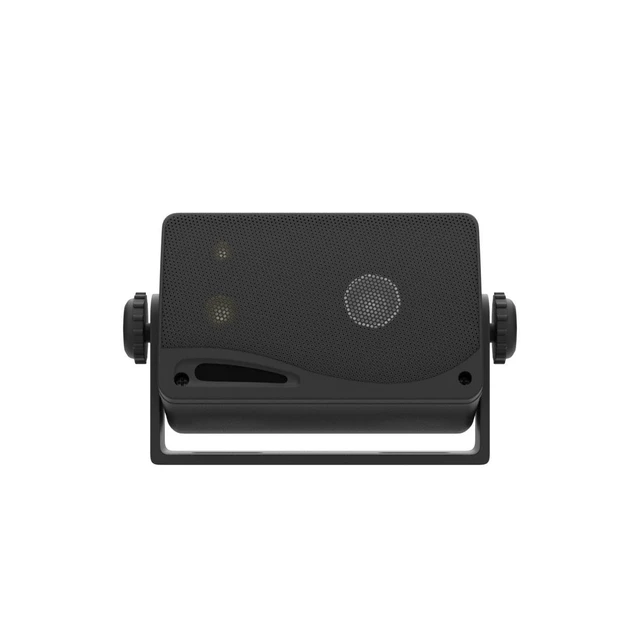 Alt view image 3 of 7 - 3-way Mini Box Speaker System - 3.5 Inch 200 Watt Waterproof Marine Grade Mount Speakers - in a Heavy Duty ABS Enclosure Grill - Home, Boat, Poolside, Patio Indoor Outdoor Use (charcoal)