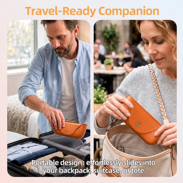 Alt view image 5 of 7 - Portable Glasses Charging Case Compatible with Ra-y-Ban Me-ta Oa-kley HSTN 3000mAh Wireless Charger Replacement with LED Indicator for Travel Outdoor Sports