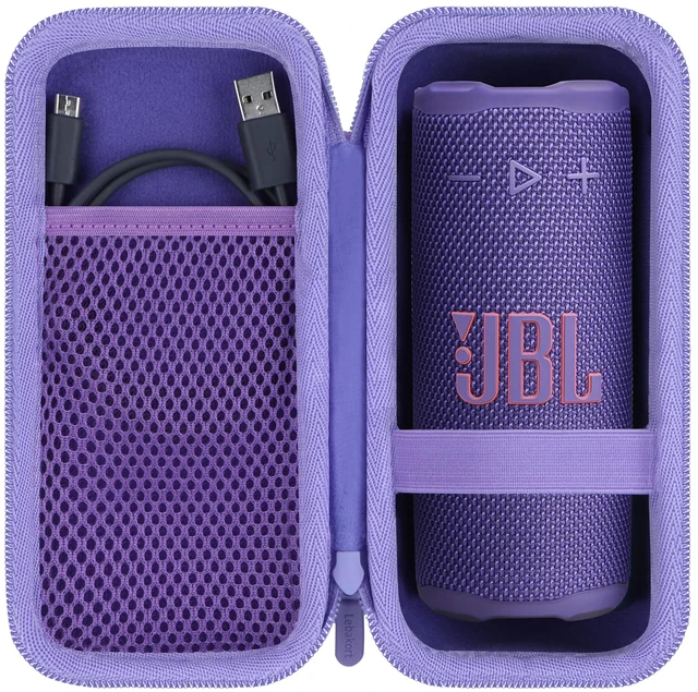 Main image of Storage Case Compatible with JBL Grip Portable Bluetooth Speaker Lightweight & Carry, Dustproof Storage, Travel Friendly, Portable for Daily Use, Purple Case