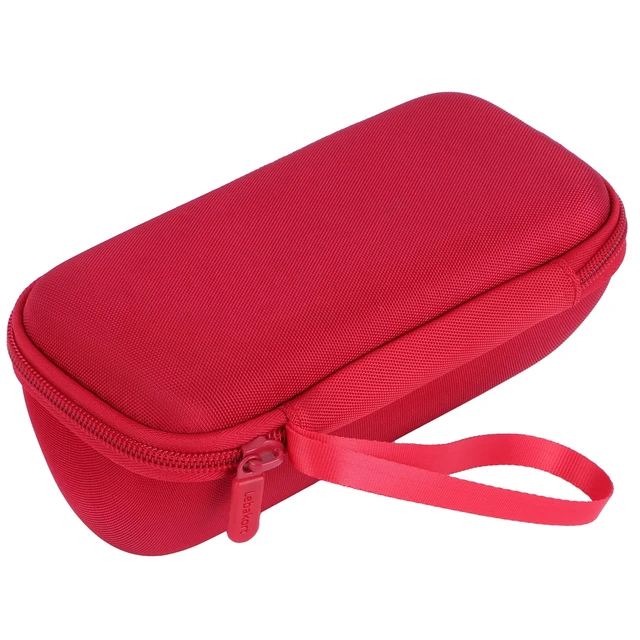 Alt view image 6 of 7 - Storage Case Compatible with JBL Grip Portable Bluetooth Speaker Lightweight & Carry, Dustproof Storage, Travel Friendly, Portable for Daily Use, Red Case