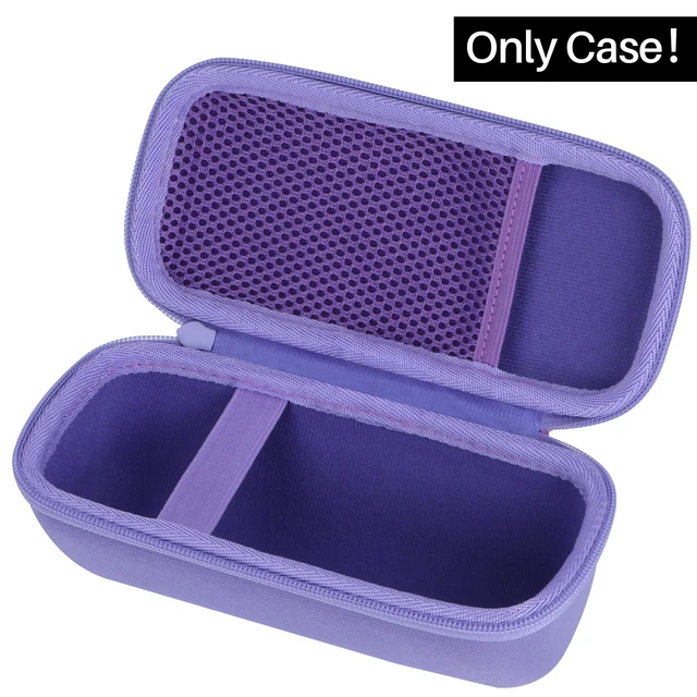 Alt view image 2 of 7 - Storage Case Compatible with JBL Grip Portable Bluetooth Speaker Lightweight & Carry, Dustproof Storage, Travel Friendly, Portable for Daily Use, Purple Case