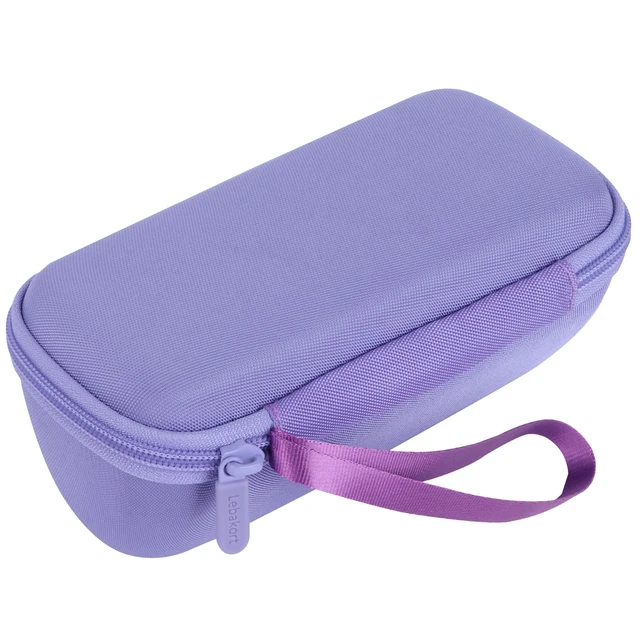 Alt view image 6 of 7 - Storage Case Compatible with JBL Grip Portable Bluetooth Speaker Lightweight & Carry, Dustproof Storage, Travel Friendly, Portable for Daily Use, Purple Case