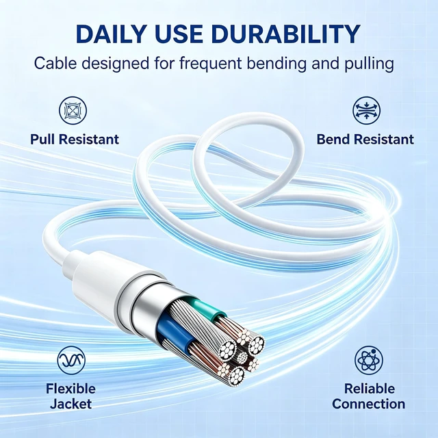Alt view image 4 of 7 - 2 Pack USB C Headphones for iPhone 18Pro 17 16 15 with Mic & Remote Control Wired Earbuds Noise Isolation In-Ear Headphones for 18Pro/17/16/15 Series, Galaxy, Pixel, iPad Pro and More USB-C Devices