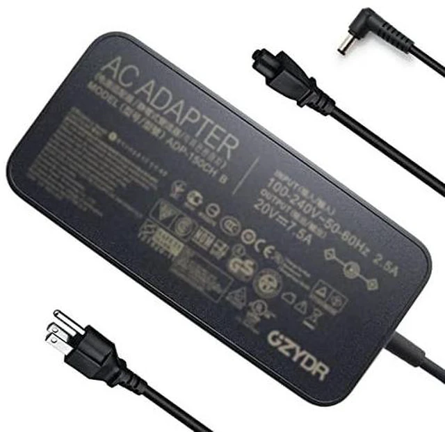 Main image of 150W 20V 7.5A AC Charger for Asus ADP-150CH B A18-150P1A 0A001-00081500 0A001-00081600 ROG Strix Scar III G531GD G531GT ROG Strix G731GT ROG Strix G GL531GT Laptop Adapter