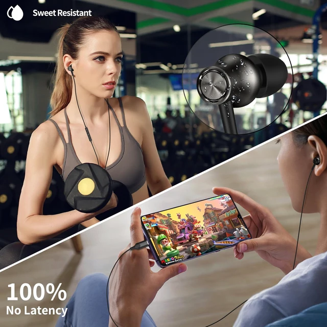 Alt view image 3 of 7 - USB C Earbuds for iPhone 18 Pro Max 17 16 15 16e Magnetic Wired Headphone for Samsung S26 Ultra S25 FE S23 A17 Z Fold 8 7 In Ear Noise Canceling Headset Type C Earphone for iPad A16 Pixel 9a 10a 10 9