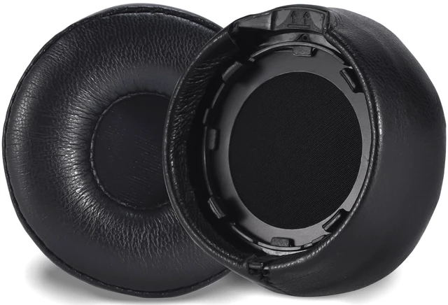 Main image of Earpads for Jabra Engage 55/65/75 Stereo, Protein Leather Black (Do Not Fit Engage 50, Engage 55/65/75 Mono Version), High-Density Foam, Sound Restoration, Ergonomic, Noise-Isolating