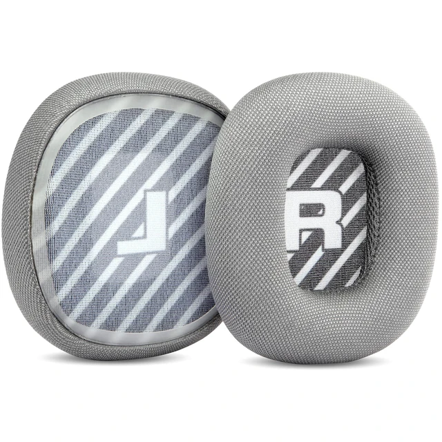 Alt view image 6 of 6 - Fabric Ear Pads Replacement for Astro A10 Gen 2 Wired Gaming Headphones Ear Cushions Earpads Pillow Premium Thick Memory Foam,Soft, Breathable (Grey)