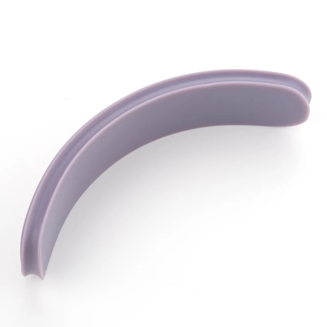 Alt view image 5 of 7 - Silicone Headband Cover Replacement Headband Cushion Washable Head Top Pad Protector Compatible with Apple AirPods Max Headphones Soft & Comfort Headband Pad Cover, Purple
