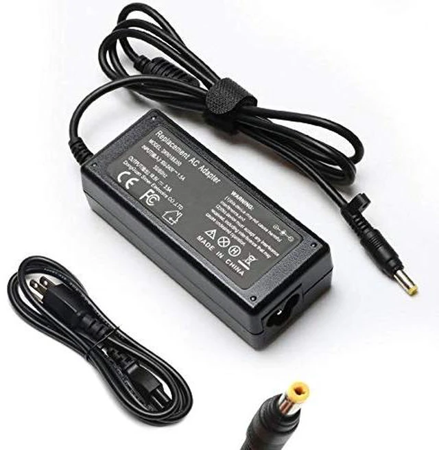 Main image of 65W Adapter Charger Compatible for HP Pavilion DV6000 DV6500 DV6700 DV1000 DV2000 DV4000 DV5000 DV8000 DV9000 DV9500, Compaq Presario C300 C500 C700 A900 F700, Spare 9155068 Power Cord