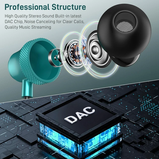 Alt view image 4 of 7 - USB C Wired Earbuds Headphones with Mic for Google Pixel 11 10 10a 9 9a 8 7 USBC Corded Type C Earphones for Samsung/Galaxy S26 S25 S24 Ultra S23 S22 S21 S20 for iPhone Duo 18 17 17e 16 Pro Max 16e 15