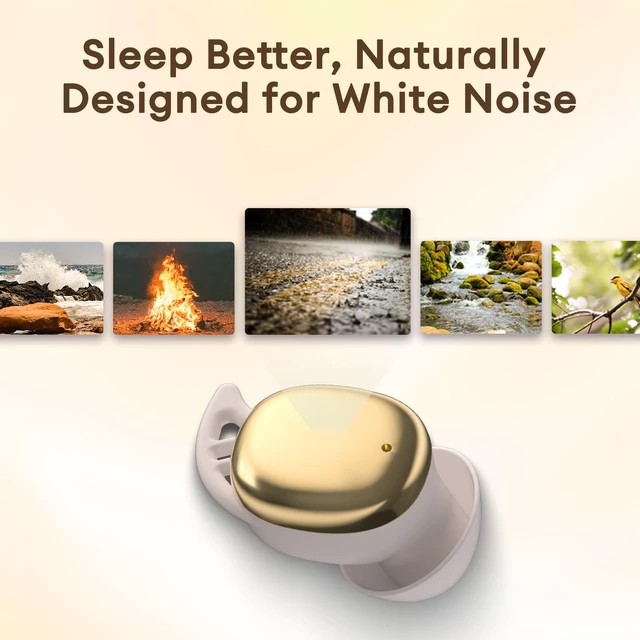 Alt view image 6 of 7 - Sleep Headphones for Side Sleepers, Sleep Invisible Earbuds with Vibration Charging Case Wireless Bluetooth 6.0, Soft Silicone Mini Earbuds for Sleeping, Snoring Noise Isolation