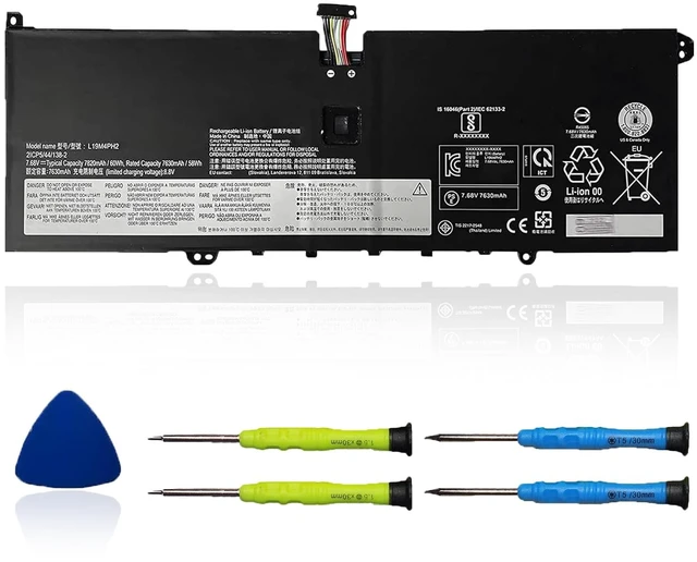 Main image of L19M4PH2 5B10Z33896 L19C4PH2 5B10Z33895 Battery Replacement for Lenovo Yoga 9-14ITL5 Type 82BG Series for Lenovo Yoga pro 14c Series 7.68V 60Wh 7630mAh