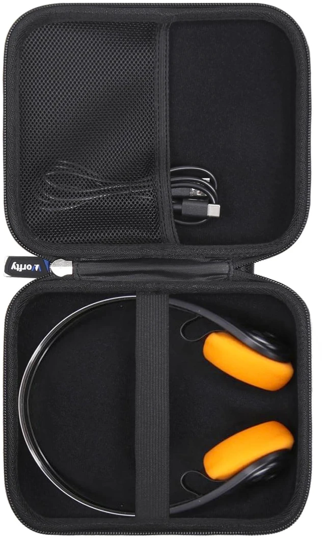 Main image of Case for JLab Rewind 2/ Koss KPH40/ Moondrop Wireless Retro Headphones - Hard Travel Protective Carrying Storage Bag, Box Only